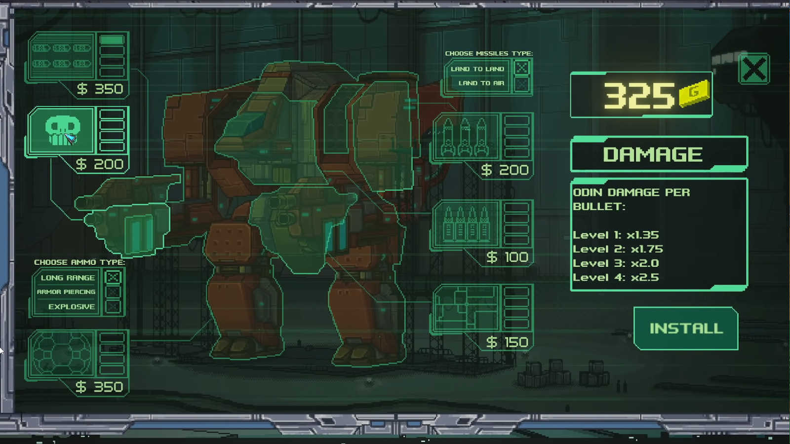 Mechs V Kaijus Customization - Gameplay Screenshot